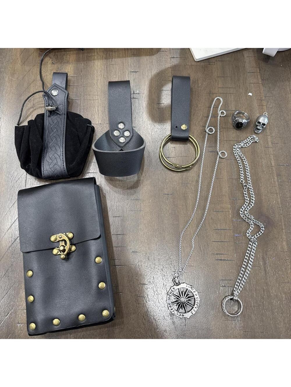 Women's Black and Grey Other-accessory